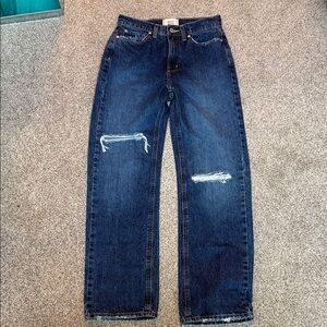 BDG Deep Blue Denim Cowboy Jeans